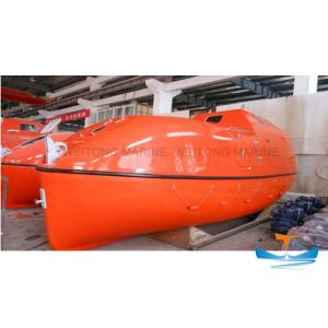 Quality Quality Partially Enclosed Life Boat with Lifeboat Davit Solas Approved for sale