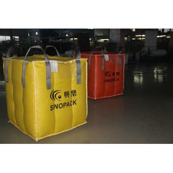 Buy Flour / carbons 1 tonne big baffle bag , 2200lbs capacity 1 ton Jumbo Bags at wholesale prices