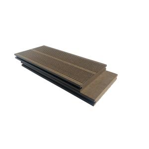 Buy cheap Grooves 5.8meter 140mm 20 Mm WPC Solid Decking from wholesalers