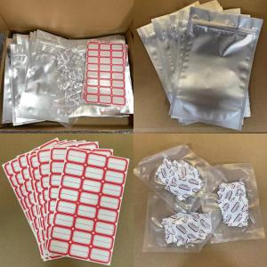 Custom Resealable Ziplockk Stand Up Mylar Bags With Oxygen Absorbers