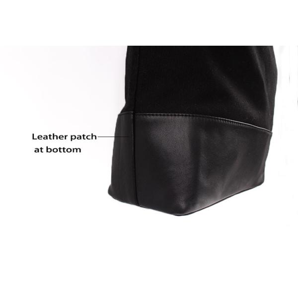 Polyester Canvas Crossbody Shoulder Bag With Plastic Chain