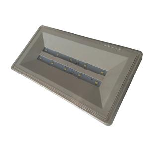 LED IP65 Waterproof PC Diffuser Battery Rechargeable Emergency Light