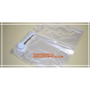 custom aluminium foil plastic packaging bag in box from 1 to 25L in size, for