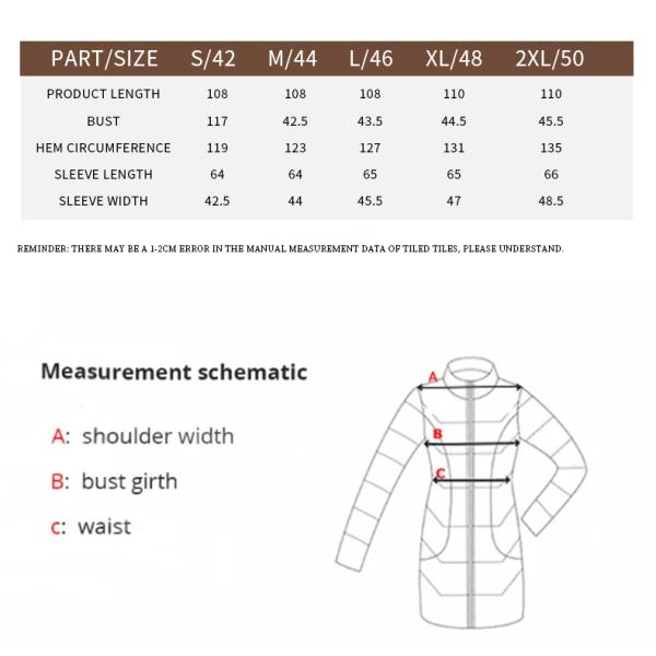 FODARLLOY foreign trade ladies warm hooded cotton-padded clothes women slim long down winter coats