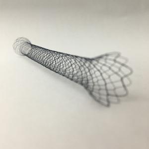 Non Vascular Nitinol PTCD Biliary Stent Full Silicone Covered With Delivery