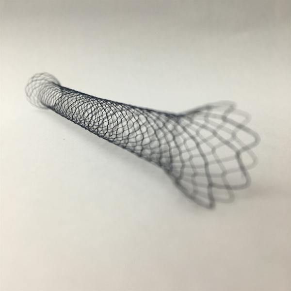 Non Vascular Nitinol PTCD Biliary Stent Full Silicone Covered With Delivery
