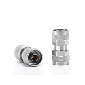 Double N Male Stainless Steel Precision RF Adapter