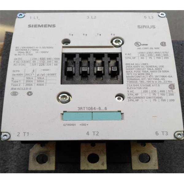 Buy 3RT1064-6AP36 225a Ac 110kw Electrical Contactor Switch at wholesale prices