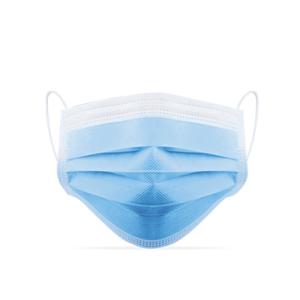 Wholesale Disposable Protective Mask Blue 3ply Woven Face Mask Earloop