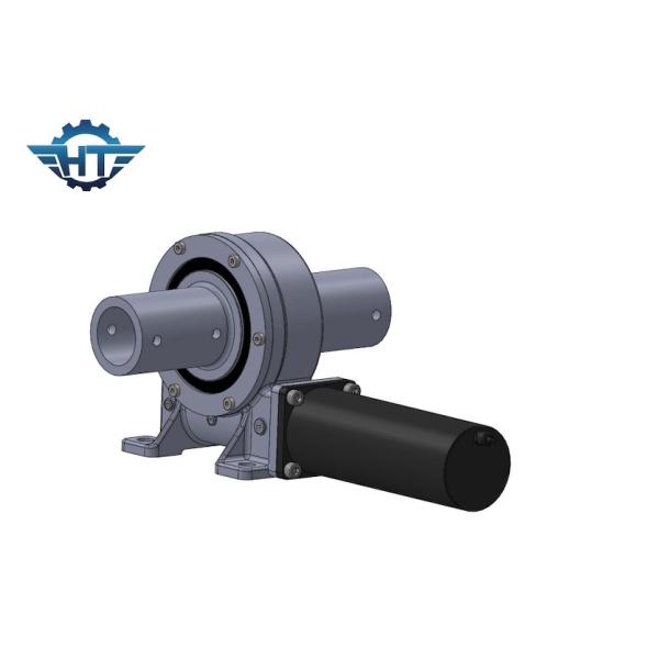 VE7 Hourglass Worm Gear Slew Drive For Horizontal Single Axis PV Panel Tracking