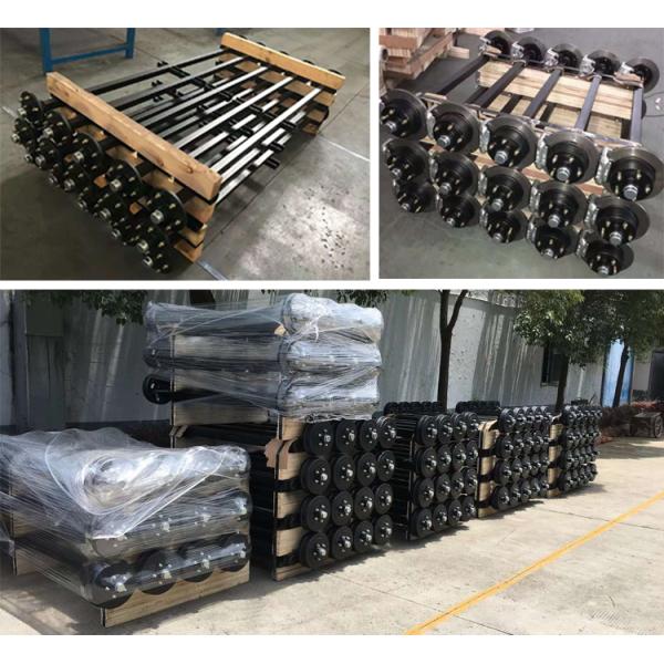 5200 lb Torsion Trailer Axle with Electric Brakes and Hand Brake Option