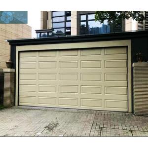 Automatic 50mm 3m Width Steel Sectional Garage Doors