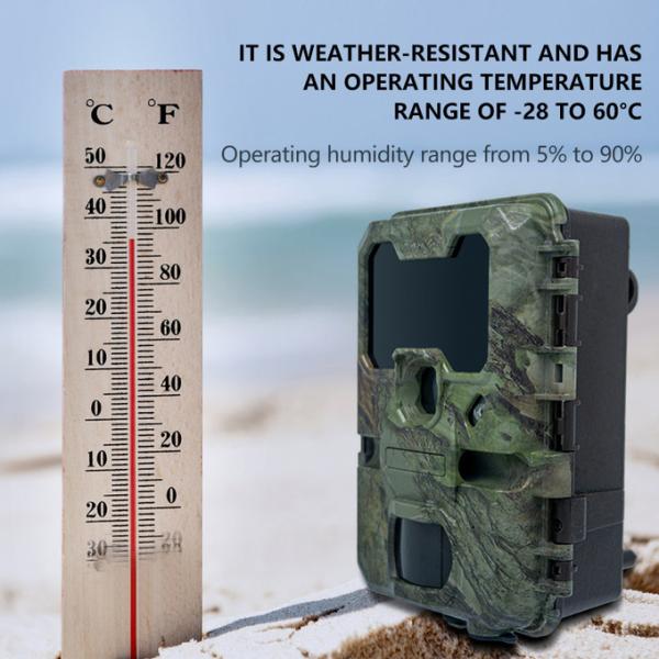 Outdoor Wildlife Hunting Camera up to 512GB Storage 32MP 4K at 30fps KW866 0.25s Response Speed Deer Hunting Camera