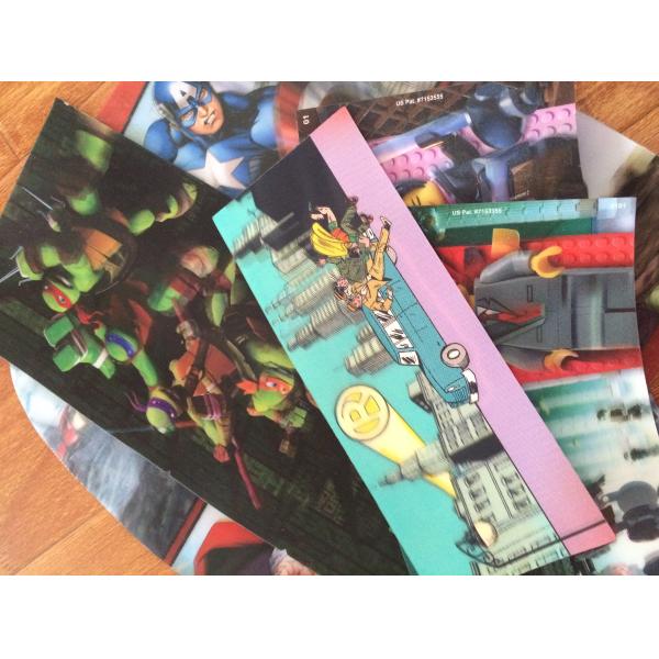 3d lenticular patch tpu pvc clothing soft lenticular printing sheet fabrics for