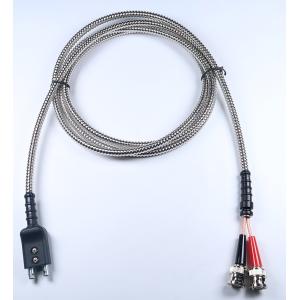 China Ultrasonic Transducer Stainless Steel Armored Cable on sale