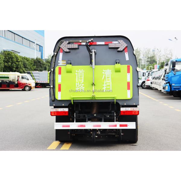 Dongfeng Tuyi Sanitation Cleaning Truck Pure Electric Blue 3.5 Square Road Sweeper