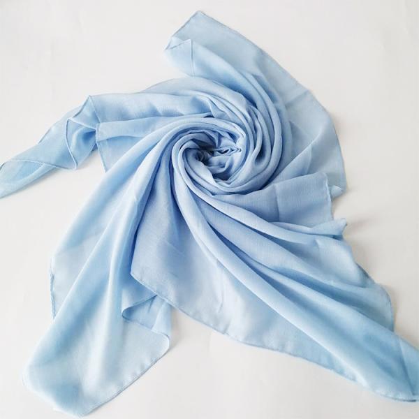 Custom Fashion Personalized Plain Texture Arab Jacquard Weave Cotton square Scarf Hijab