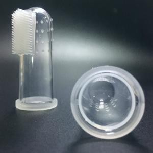 High Quality Creative Soft FDA Food Grade Safety Silicone Finger Toothbrush For