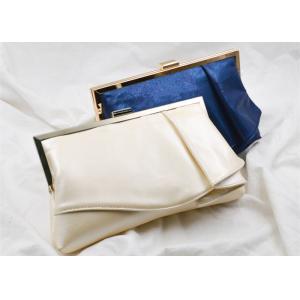 Elegant Party Shiny Satin Clutch Bag , Lady PU Leather Clutch Purse