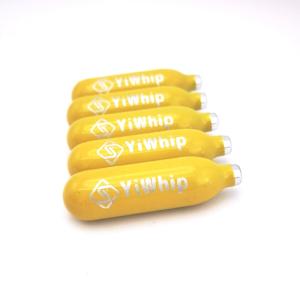 Yellow Whipped Cream Chargers Canister Dispenser Bottle Opener