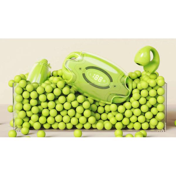 Buy True Wireless ANC Earbuds Green Clip On Wireless Bluetooth Earphones at wholesale prices