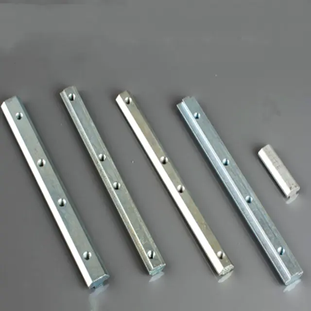 T Slot Aluminum Extrusion Profile Straight Line Inside Connector Joint Bracket 4 X M6