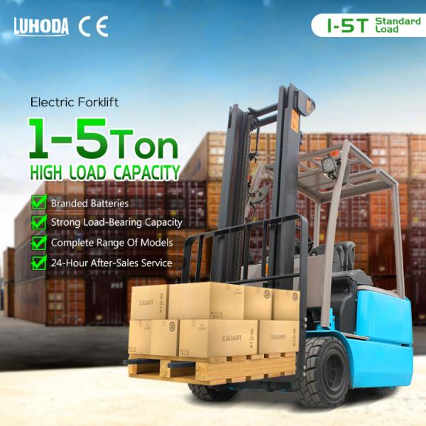 Best Quality Forklift Cheap Price Electric Battery 5ton Electric Pallet Forklift New Design Forklift