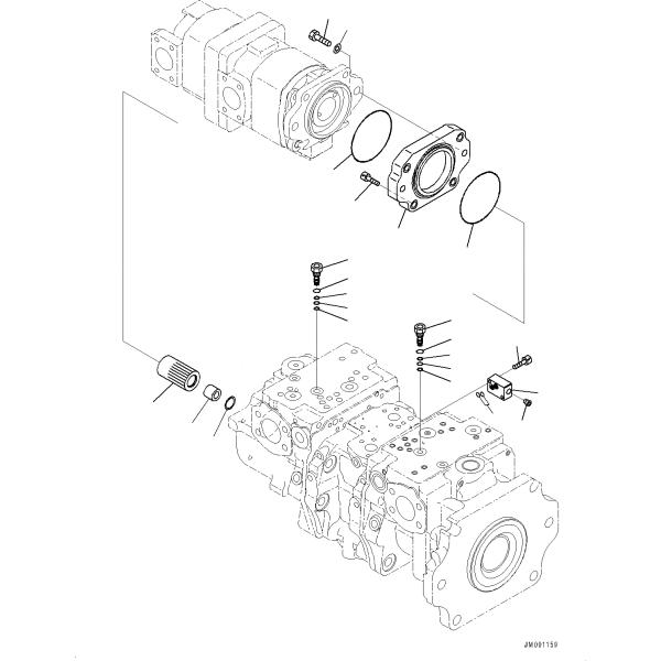 WA1200-6 S/N 60001-UP (Chassis only)