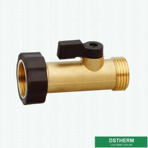 Single Outlet Hose Connector Coupling Brass Fittings Brass Valves