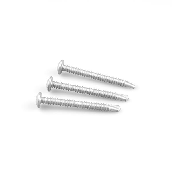 M5.5x60mm Stainless Steel Bi-Metal Self Drilling Screw Phillips Wafer Head Bimetal Screw