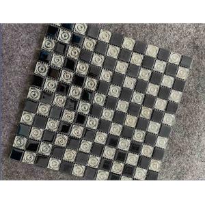 Electroplated Glass Mosaic Tiles 300x300mm for Swimming Pools