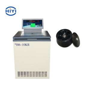 H6-10KR High Speed Refrigerated Centrifuge Floor Electronic Auto Lid Lock For