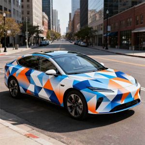 Custom Printable Vinyl Wrap Matte Vinyl Printing Roll Scratch Resistant