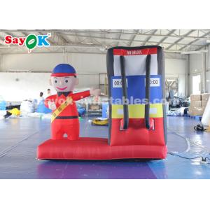 Durable Inflatable Gas Station Cartoon Characters For Commercial