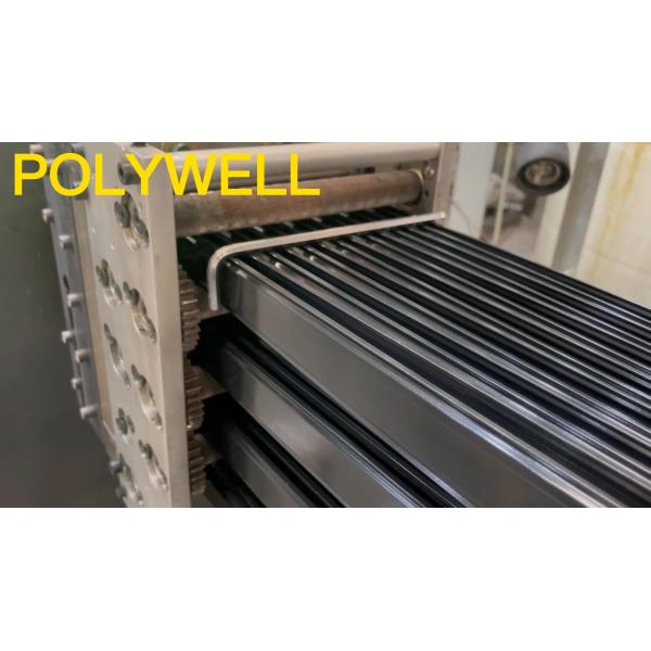 PA Plastic Strip Single Screw Extruder Nylon 66 Thermal Break Profile Extrusion Production Line