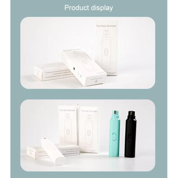 Battery Powered Pet Cleaning Tools Electric Cat And Dog Pet Nail Grinder Tool 3W