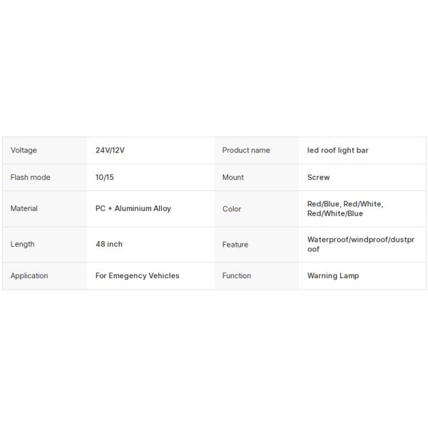 V7 vehicle lightbr emergency light bar,,Barra de Luces para Patrulla,Rampe lumineuse,Rampe de gyrophares magnétique,Blaulichtbalken ST9137