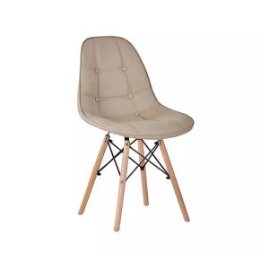 China ODM Leather Modern Armless Dining Chair on sale