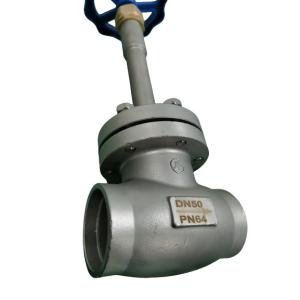 Cryogenic 304 316 PN65 DN50 Socket Weld Globe Valve