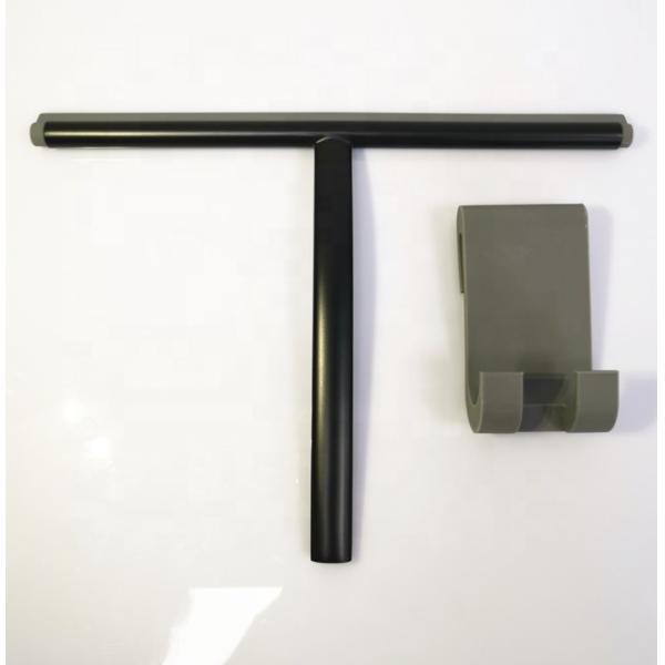 High Quality Black Stainless Steel Shower Squeegee Window Wiper for Car Glass Mirror Door Floor