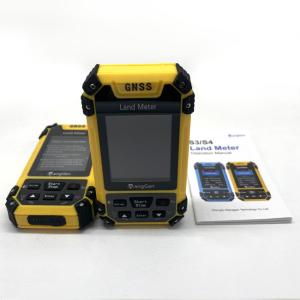 Yellow Black Color Screen GPS Land Survey Equipment Area Measuring 320X240MM