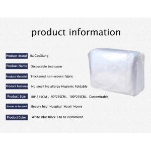 Non Toxic 80*215cm 50gsm Disposable Massage Table Sheet