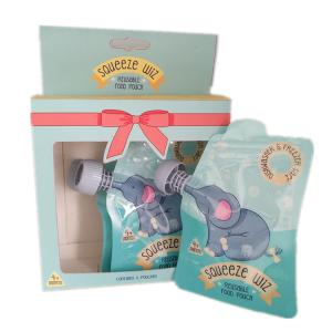 Gravure Printing Reusable Food Packaging Liquid Squeeze Pouch