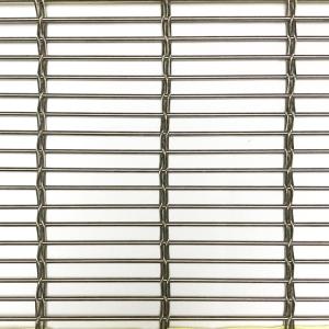 Corrosion Resistant Architectural Woven Wire Mesh Stainless Steel Heavy Duty 1.2