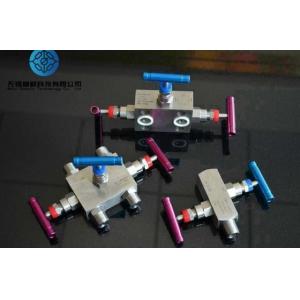 SS304 Pressure Transmitter Manifold 3 Valve Manifold For Pressure Transmitter