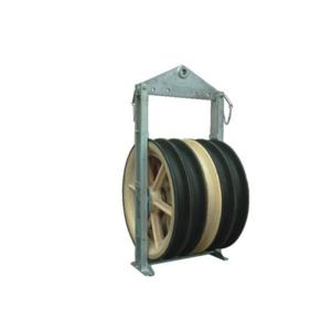 Bundled Conductor Stringing Block Cable Pulling Pulley For Overhead Line