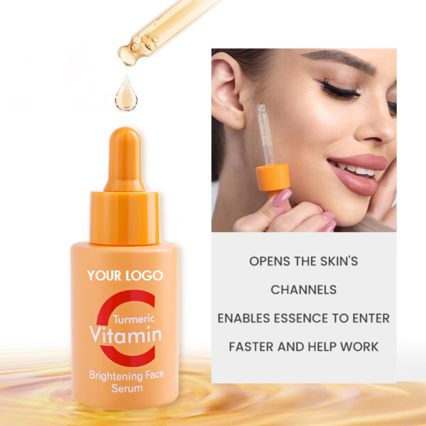 Turmeric Vitamin c Brightening Face Serum Moisturizing and Nourishing the Skin Even Skin Tone Facial Essence Skincare Product