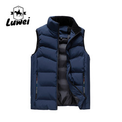 Winter Casual Autumn Padded Down Utility Waistcoat Quilted Puffer Vest Gilet Men