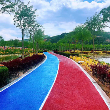 IAFF Certificated Prefabricated Jogging Track EPDM Recreational Trails Running