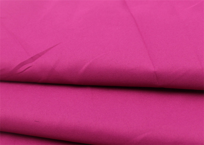 Pink Thin Polyester Pongee Fabric Skin - Friendly Elegant Appearance